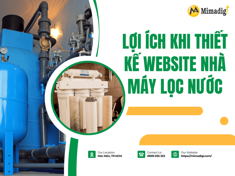 Benefits of Designing a Water Filtration Plant Website at MIMA