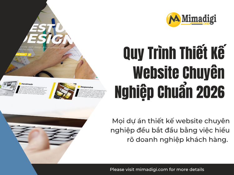 Quy Trình Thiết Kế Website Chuyên Nghiệp Chuẩn 2026