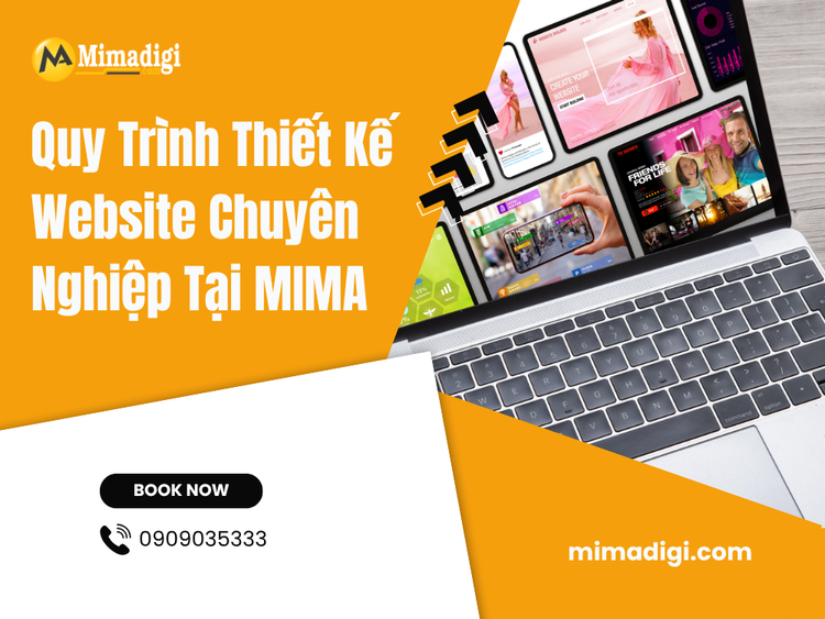 Professional Website Design Process at MIMA Digital