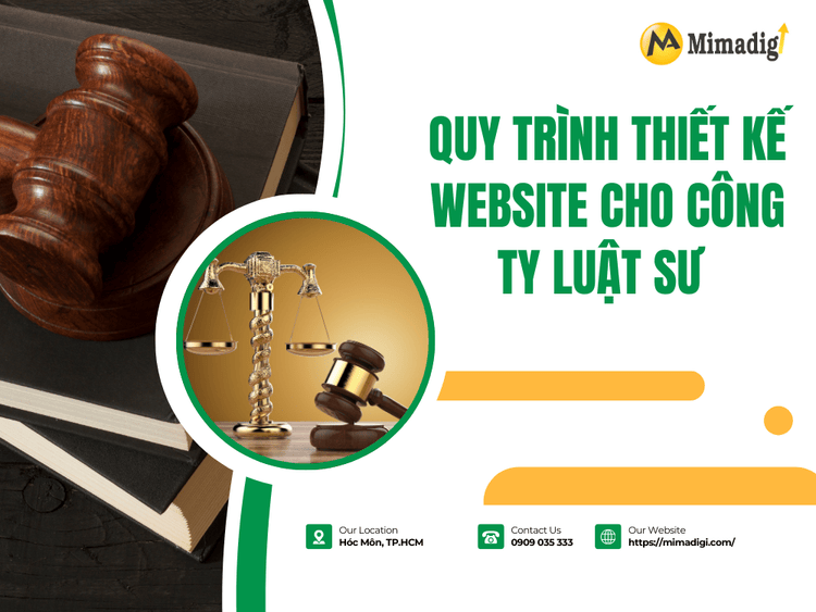 Quy Trình Thiết Kế Website Cho Công Ty Luật Sư (Tích Hợp AI Content SEO) tại MIMA