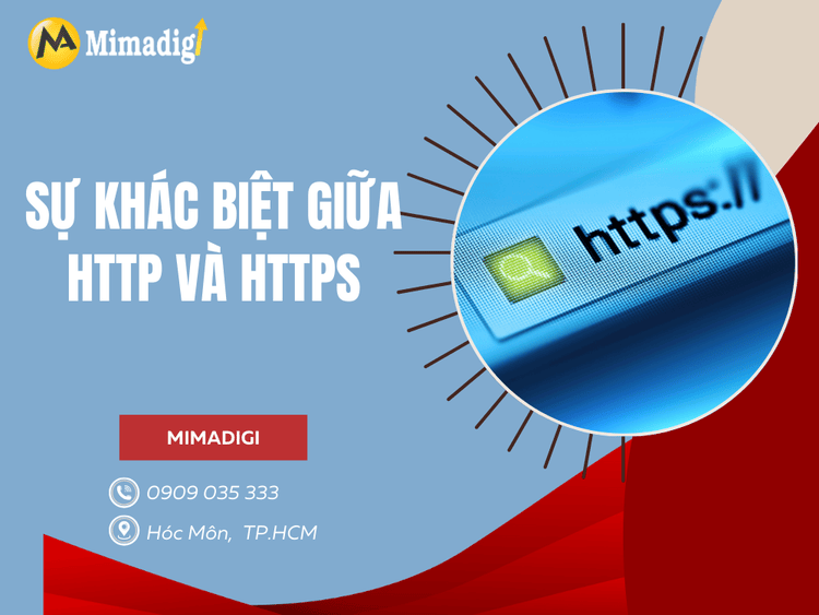 Sự khác biệt giữa HTTP và HTTPS tại MIMA