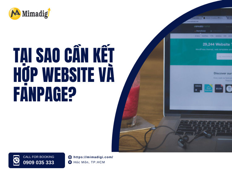 Why Combine Website and Fanpage? at MIMA