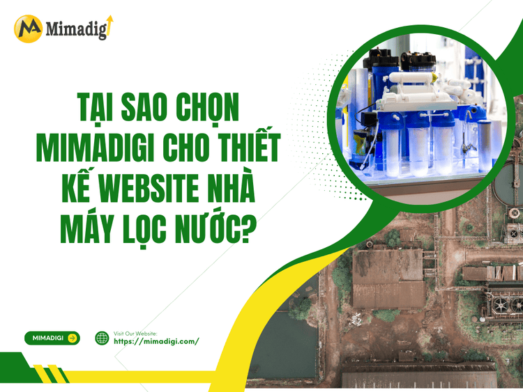 Why Choose MIMADIGI For Water Filtration Plant Website Design? at MIMA