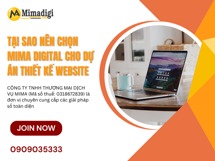 Tại Sao Nên Chọn MIMA Digital Cho Dự Án Thiết Kế Website Của Bạn?