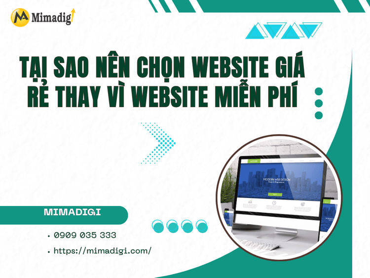 Why Choose a Cheap Website Over a Free Website at MIMA