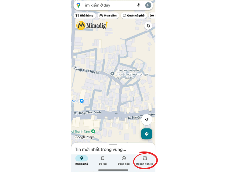 Thêm Người Quản Lý trên Android/iOS tại MIMA