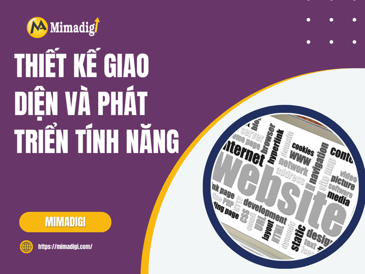 Thiết kế giao diện và phát triển tính năng tại MIMA