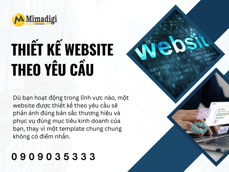 Thiết Kế Website Theo Yêu Cầu 