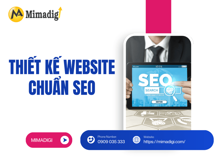SEO Standard Web Design at MIMA