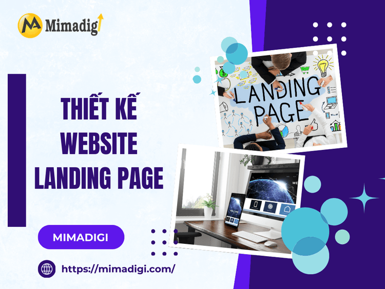 Landing Page Website Design at MIMA