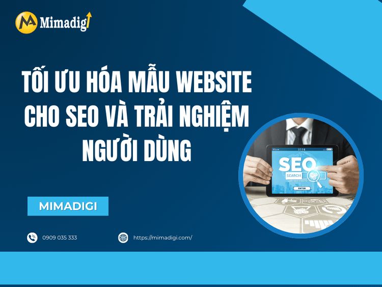 Optimize website templates for SEO and user experience at MIMA