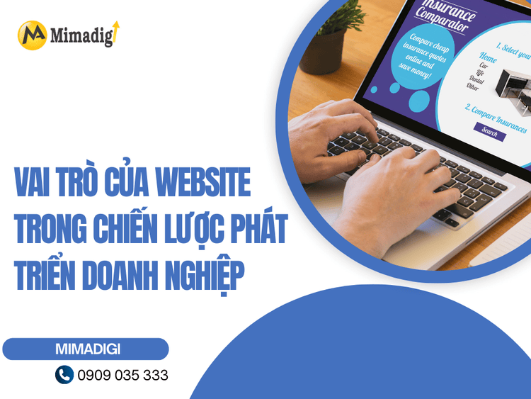 Vai trò của website trong chiến lược phát triển doanh nghiệp tại MIMA