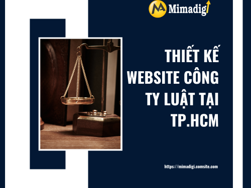Thiết kế website công ty luật tại TP.HCM của mimadigi