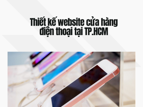 Thiết kế website cửa hàng điện thoại tại TP.HCM của mimadigi