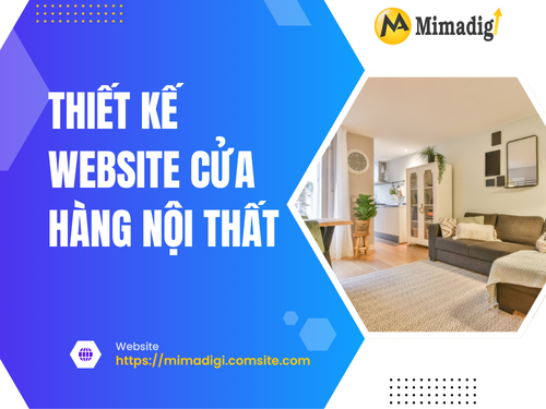 Thiết kế website cửa hàng nội thất tại mimadigi