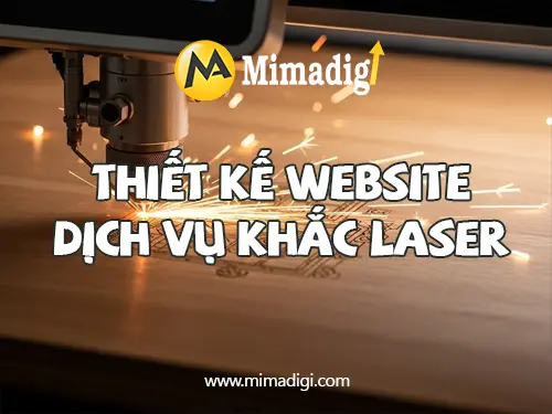 Laser Engraving Service Website Design by MIMADIGI