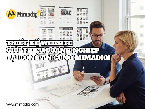 Thiết kế website giới thiệu doanh nghiệp tại Long An Mimadigi