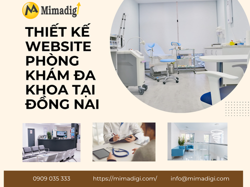 Thiết kế website phòng khám đa khoa tại Đồng Nai của mimadigi