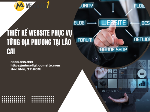 Thiết kế website tại Lào Cai – Website thương hiệu bền vững cùng mimadigi