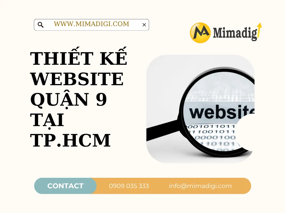 Thiết kế website Quận 9 Tại TP.HCM mima