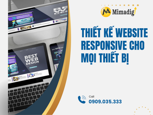 Thiết kế website responsive cho mọi thiết bị của mimadigi