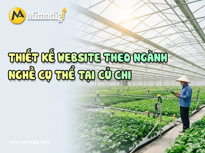 Thiết kế website Xã Củ Chi tại mimadigi