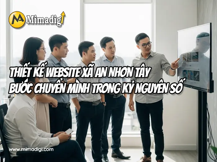 Thiết kế website Xã An Nhơn Tây tại mimadigi