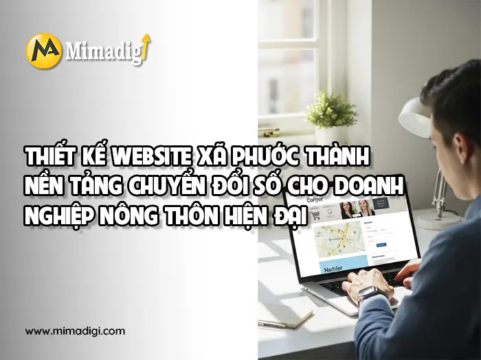 Thiết kế website Xã Phước Thành tại mimadigi