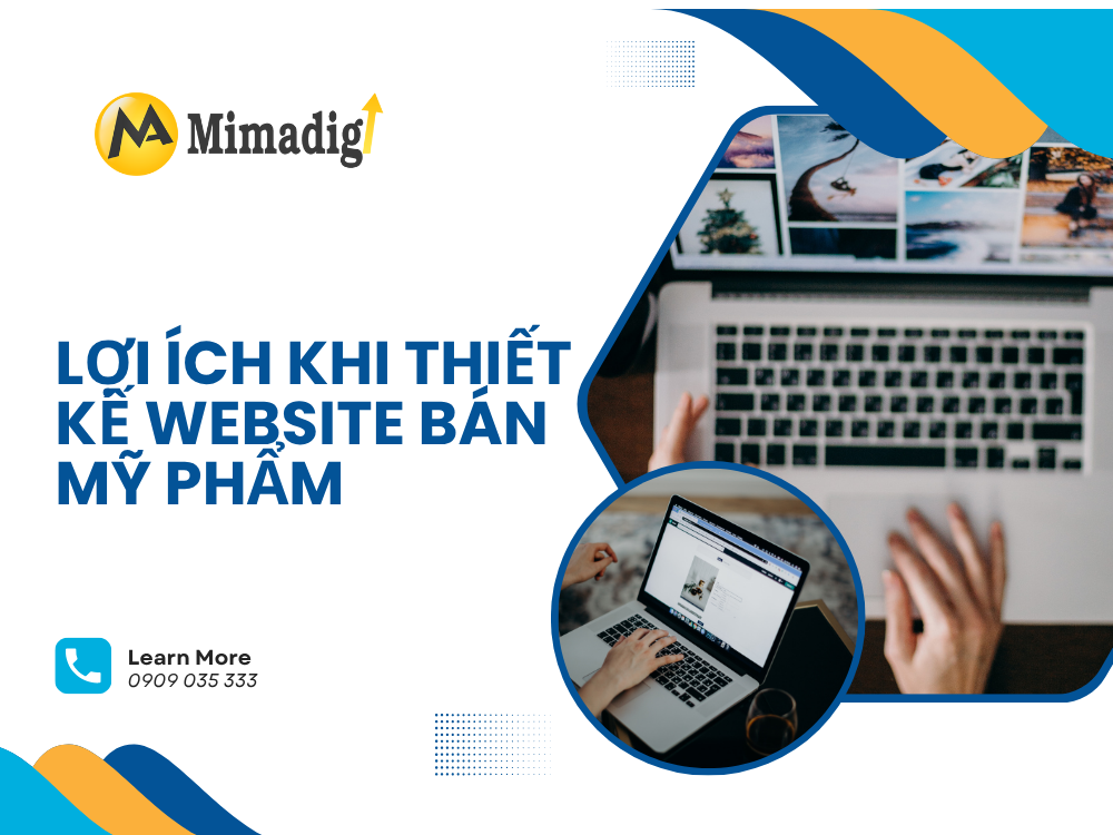 Lợi Ích Khi Thiết Kế Website Bán Mỹ Phẩm tại mima