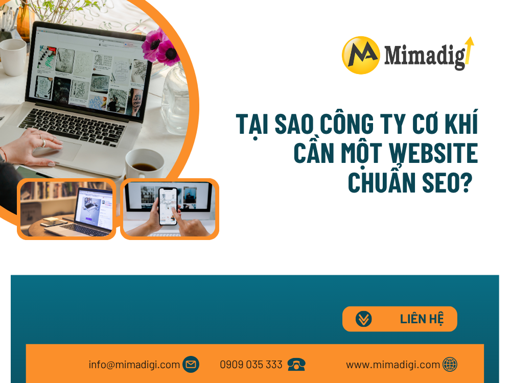 Tại Sao Công Ty Cơ Khí Cần Một Website Chuẩn SEO? tại mima