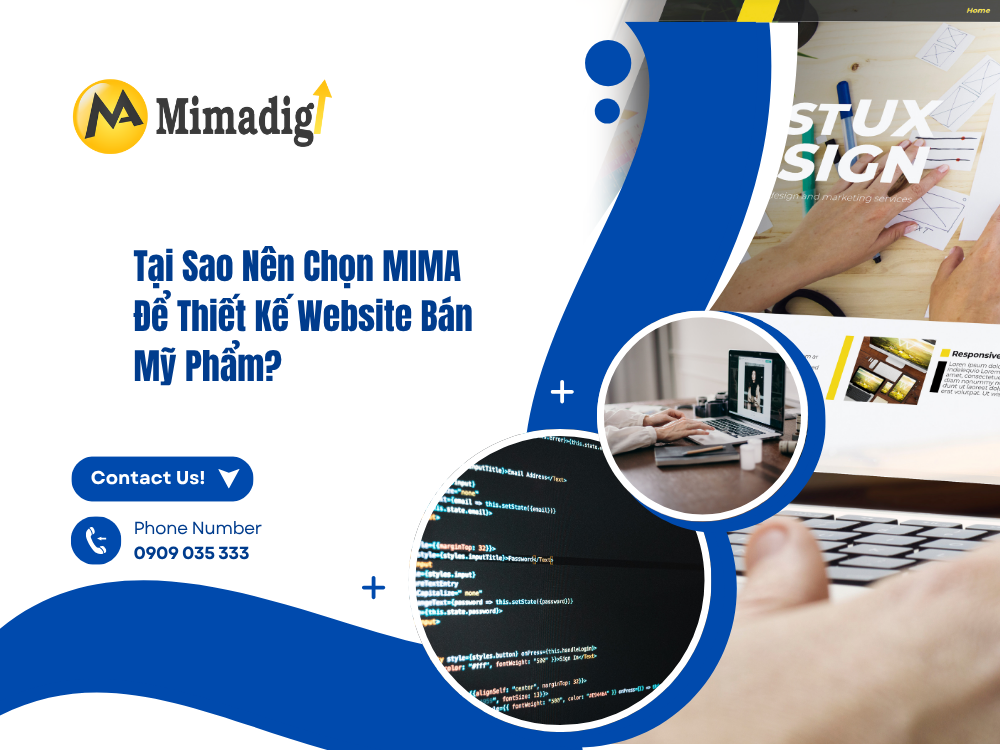 Tại Sao Nên Chọn MIMA Để Thiết Kế Website Bán Mỹ Phẩm? tại mima