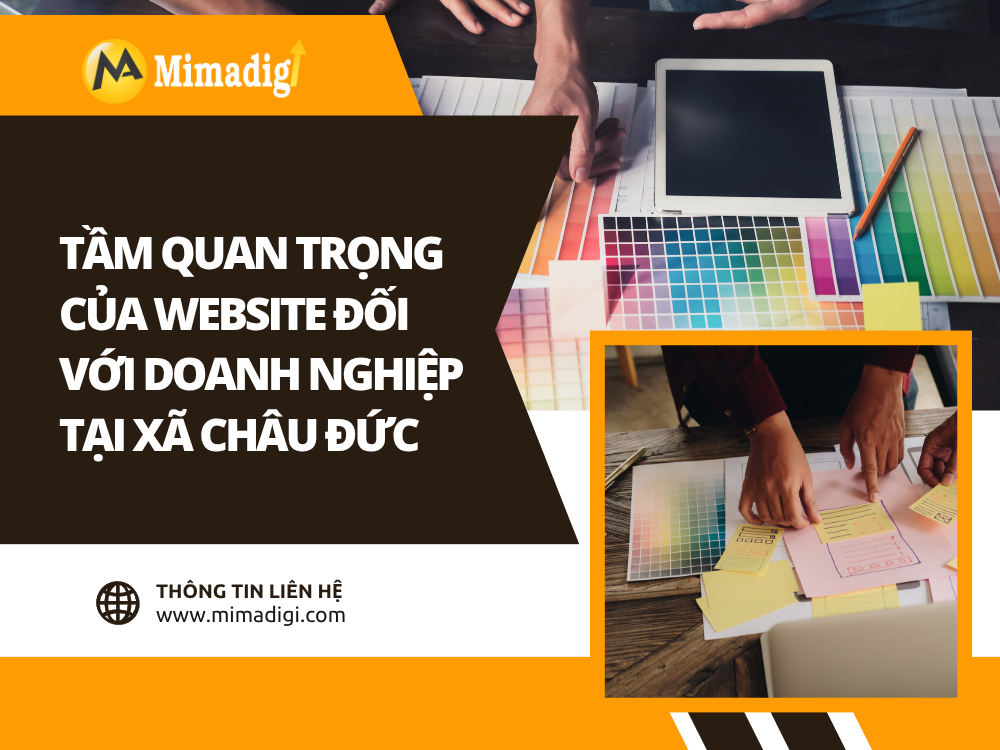Tầm quan trọng của website đối với doanh nghiệp tại Xã Châu Đức tại mima