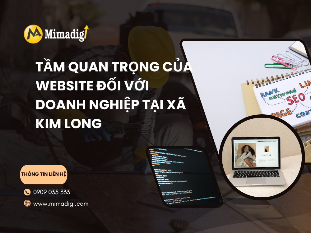 Tầm quan trọng của website đối với doanh nghiệp tại Xã Kim Long tại mima