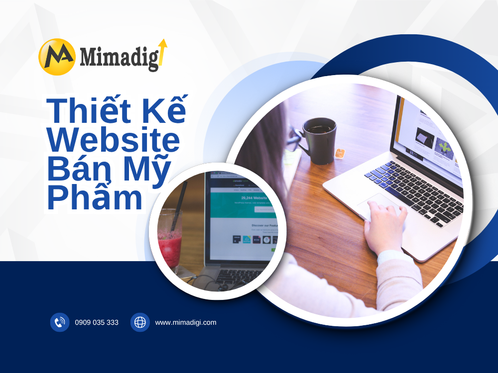 Thiết Kế Website Bán Mỹ Phẩm: Giải Pháp Tối Ưu Cho Ngành Kinh Doanh Thời Trang Sắc Đẹp tại mima