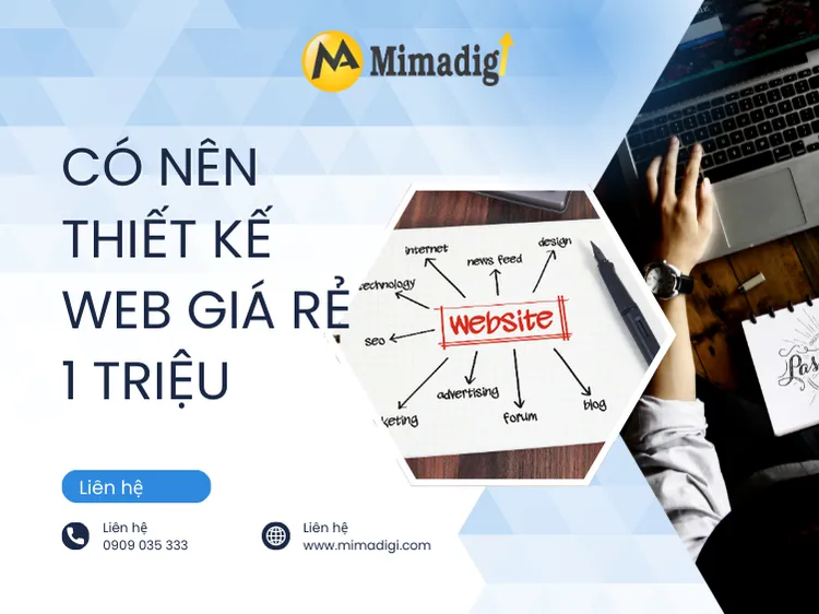 Should You Design a Cheap Website for 1 Million VND? A Realistic Perspective for Businesses at mima