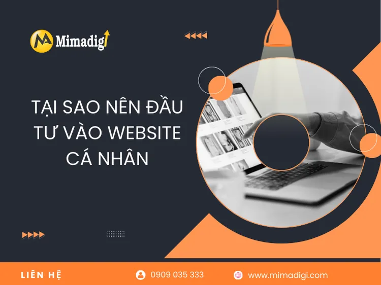 Tại sao nên đầu tư vào website cá nhân – portfolio tại mima