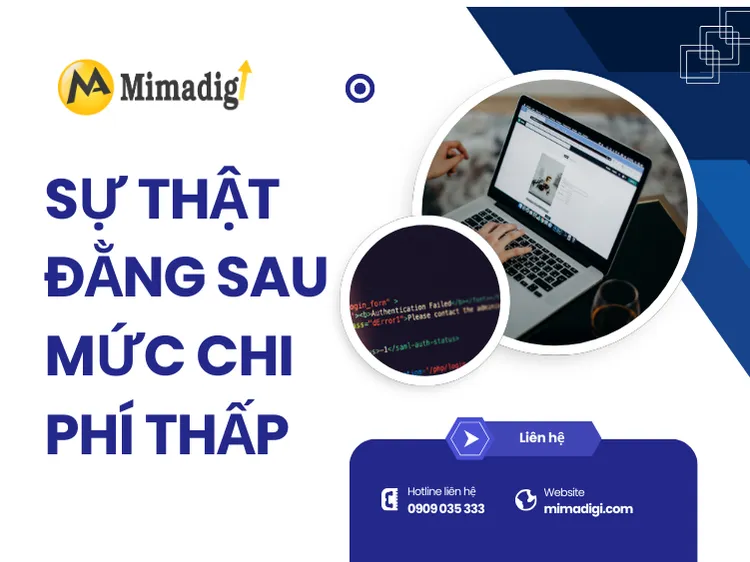 Cheap Websites for 1 Million VND: The Truth Behind the Low Cost at mima