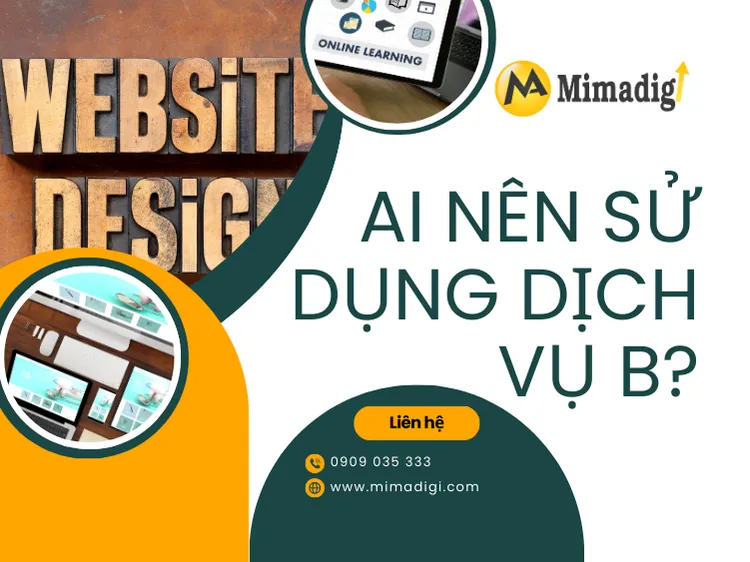 Who should use Service B? at mima