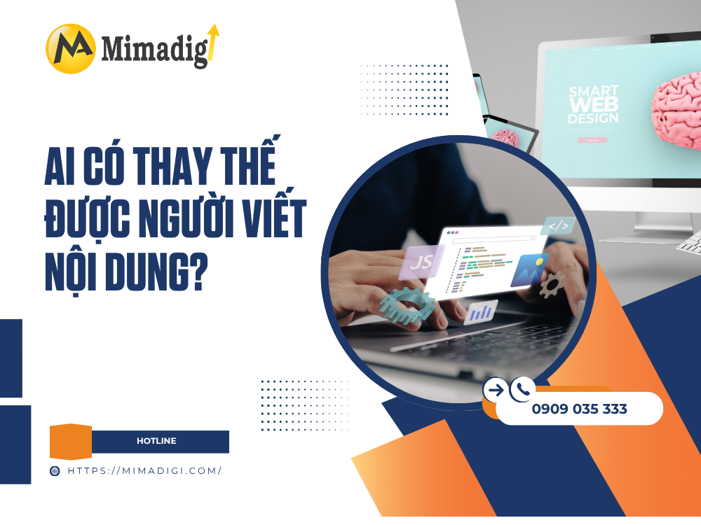 Website tích hợp AI Content SEO - Thời đại đưa web lên top google tại mimadigi