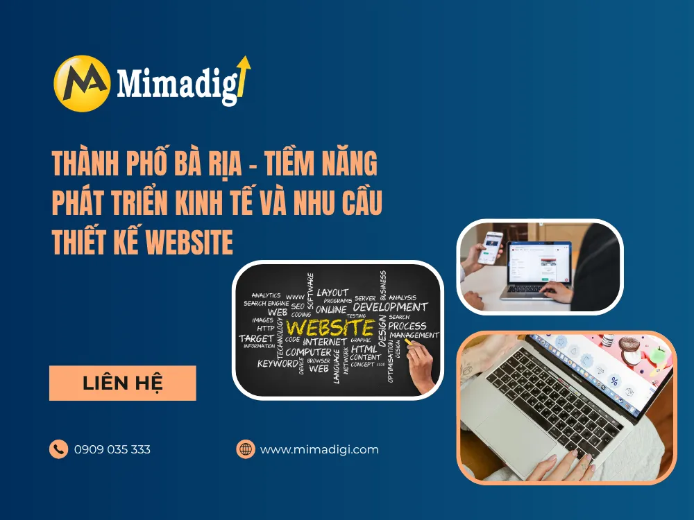 Thành Phố Bà Rịa – Tiềm Năng Phát Triển Kinh Tế Và Nhu Cầu Thiết Kế Website tại mima