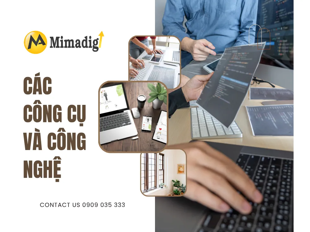 Các Công Cụ và Công Nghệ Sử Dụng trong Thiết Kế Website tại mima