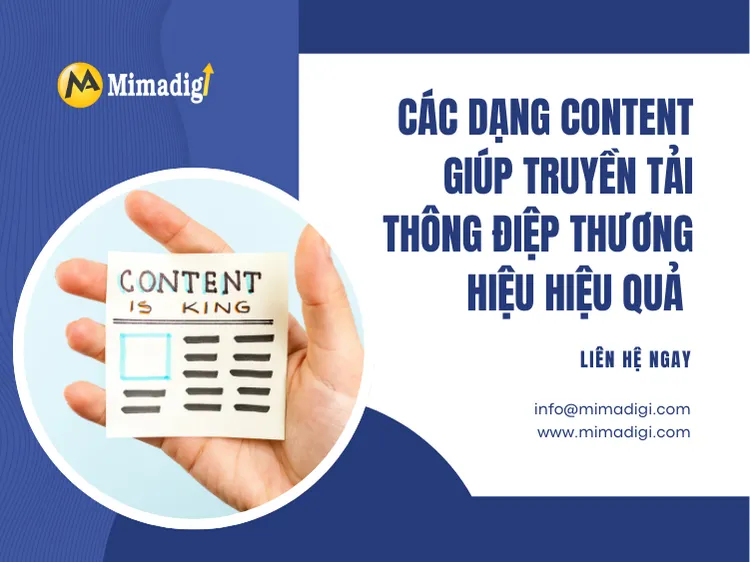 Content Formats That Effectively Convey Brand Messages at mima