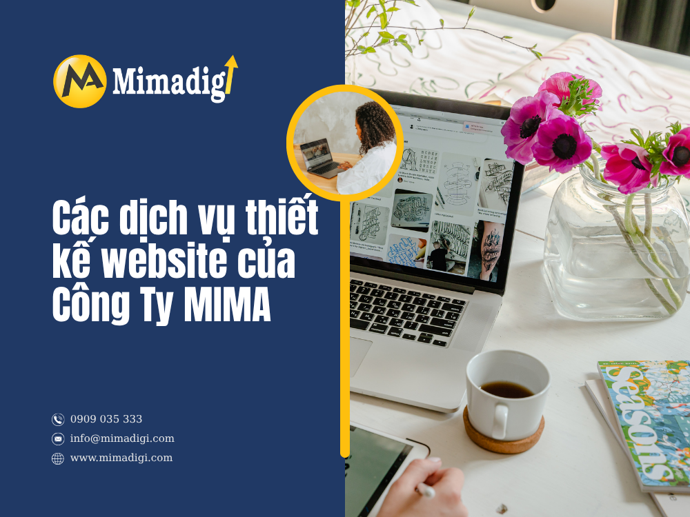 Các dịch vụ thiết kế website của Công Ty MIMA