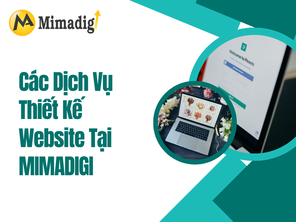 Các dịch vụ thiết kế website tại mimadigi tại mima