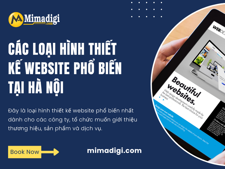 Popular Types of Website Design in Hanoi