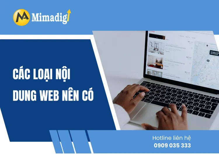 Types of Website Content to Include at mima