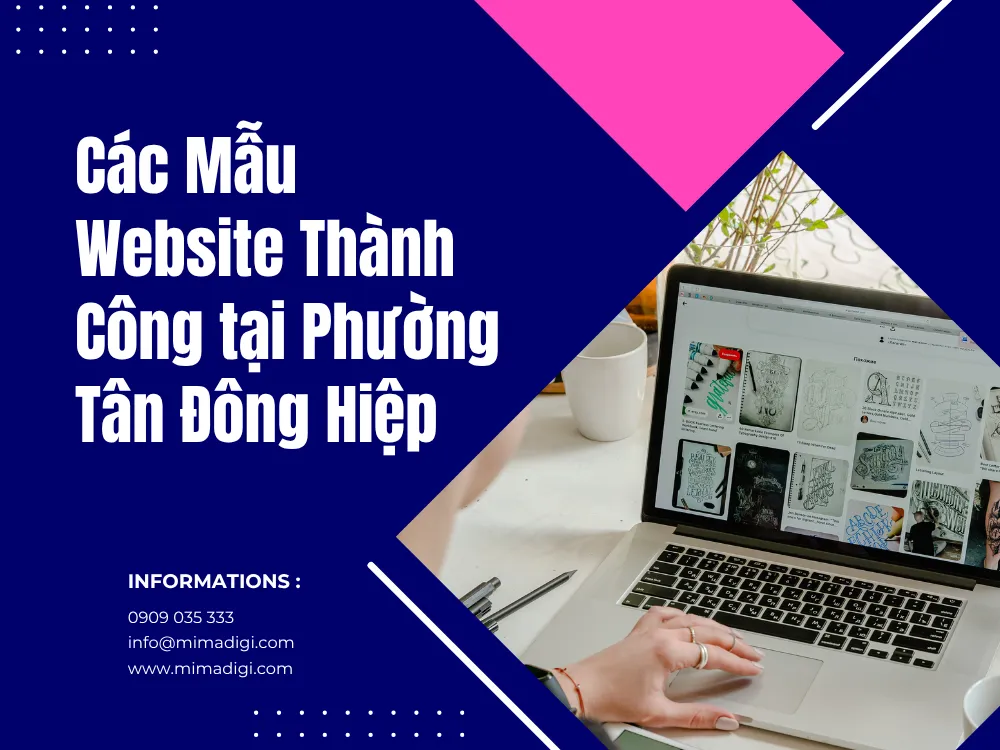 Các Mẫu Website Thành Công tại Phường Tân Đông Hiệp tại mima