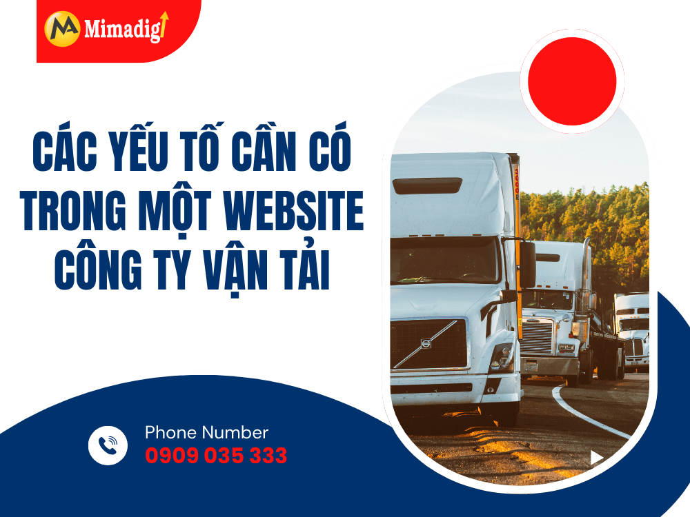 Elements Required in a Transportation Company Website at MIMA