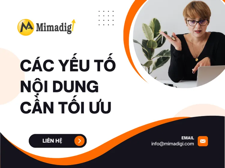Content Elements to Optimize at mima