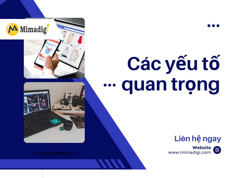 Các yếu tố quan trọng trong thiết kế website bán ắc quy xe máy tại mima